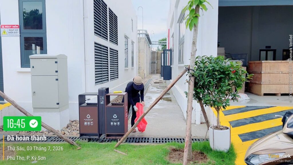NHÀ MÁY NƯỚC SẠCH HÒA BÌNH – XUÂN MAI PHÁT ĐỘNG PHONG TRÀO “NGÀY THỨ SÁU XANH – SẠCH – ĐẸP” – ảnh 2